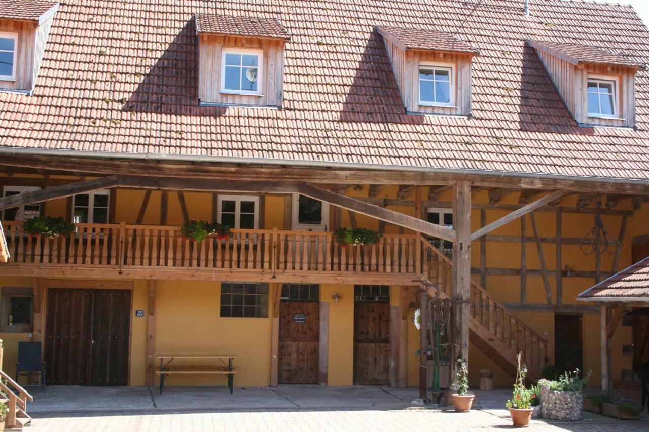 La ferme de Georges Apt 1 à 6 pers Bischholtz Exterior foto