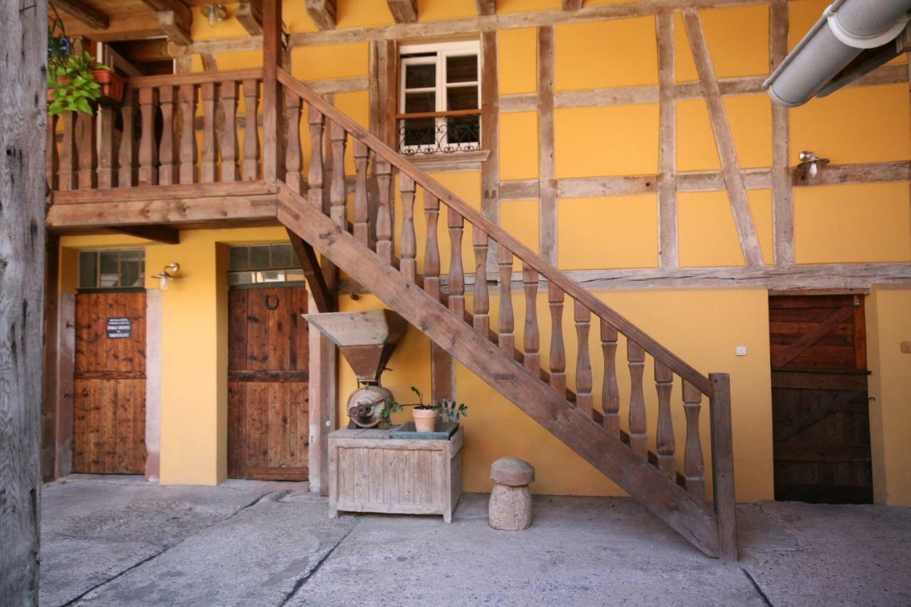 La ferme de Georges Apt 1 à 6 pers Bischholtz Exterior foto