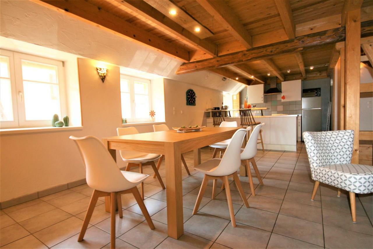 La ferme de Georges Apt 1 à 6 pers Bischholtz Exterior foto